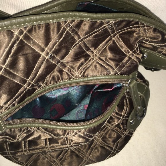 Stone Mountain Olive Green Shoulder Bag - Picture 12 of 12